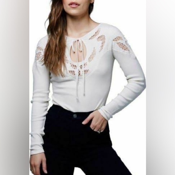 Free People Tops - Free People S With Love Crochet Top